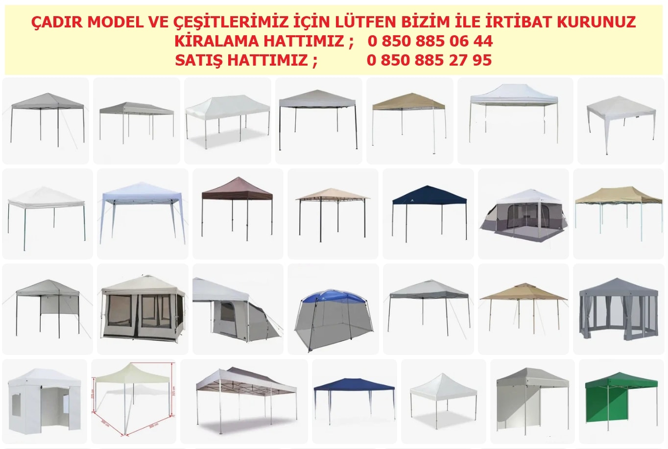 Online Çadır Satın Al